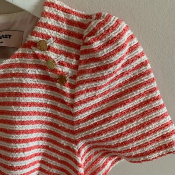 Juicy Couture Pink & White Striped Mini Dress - Picture 5 of 8